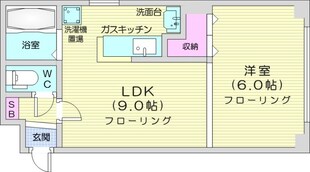 リベラルイン819の物件間取画像